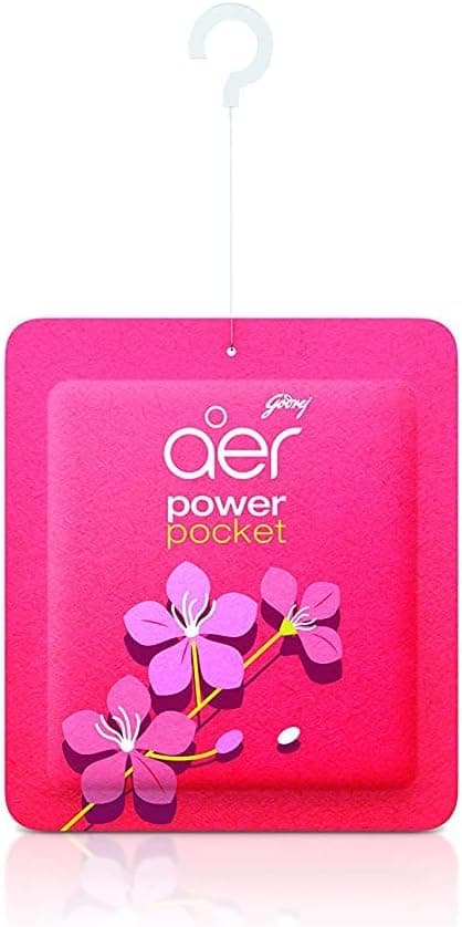 Godrej Aer Power Pocket Bathroom Fragrance Fresh Blossom 10G - 3