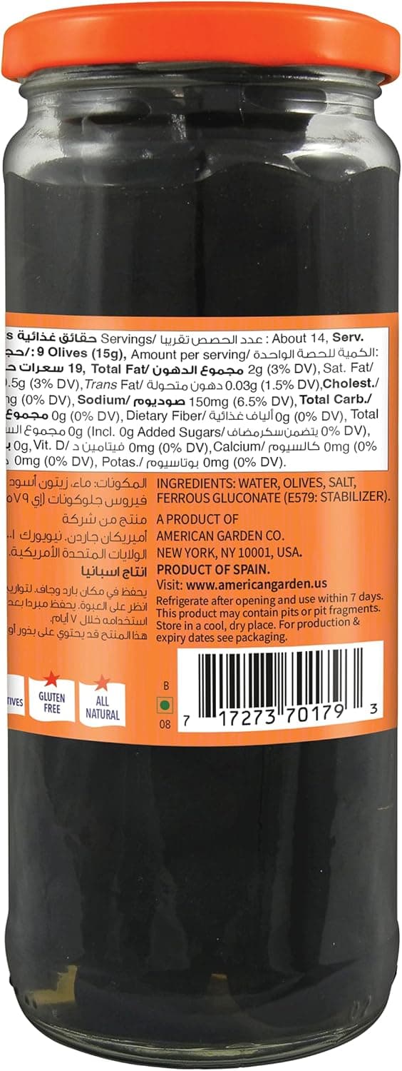AG OLIVES BLACK PITTED 16PAR 12X450GM - Image 4