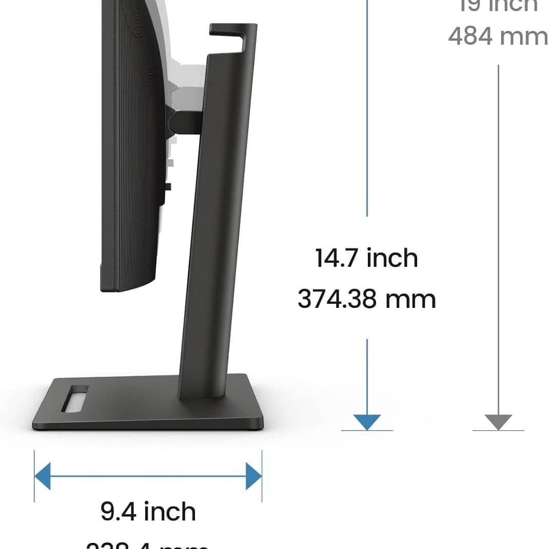 BenQ GW2490T 60.5 cm IPS 1080p Home Office Monitor, FHD, 100Hz, Ergo Design, High Refresh Rate, 99% sRGB, VESA MediaSync, B.I, Flicker Free, Low Blue Light, ePaper, Coding Mode, TÜV Rheinland - 2