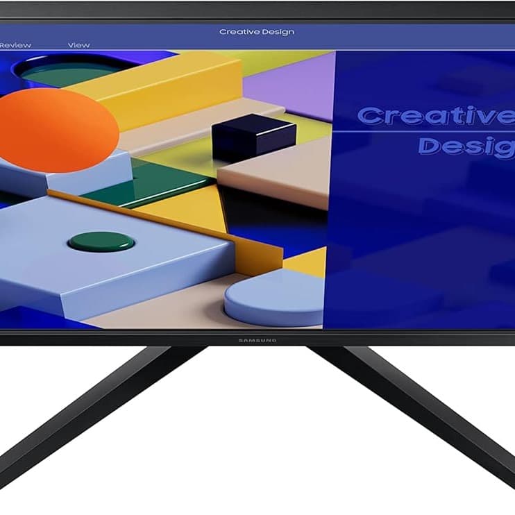 Samsung 27-inch(68.60cm) FHD 1,920 x 1,080 Monitor, IPS, 75 Hz, Bezel Less Design, AMD FreeSync, Flicker Free, HDMI, D-sub, (LS27C310EAWXXL, Black) - 6