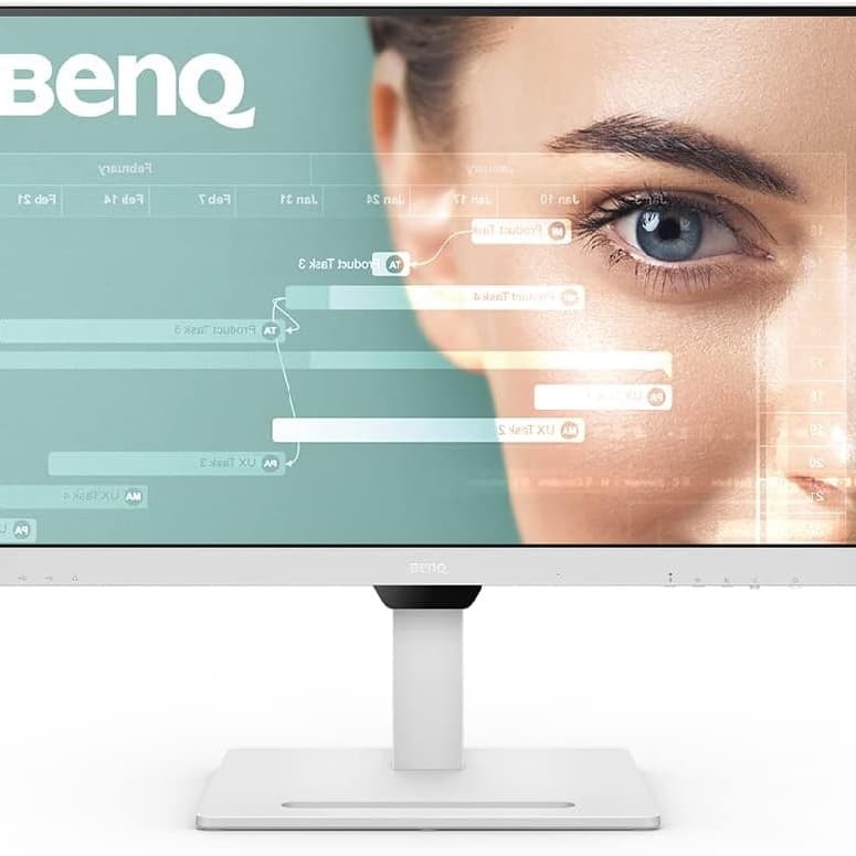BenQ GW2790QT 27” IPS 2560x1440 QHD USB-C Ergo Eye-Care Monitor, Noise Filter Speakers, Noise Cancellation Mic, Height Adjustment, Low Blue Light Plus - 1