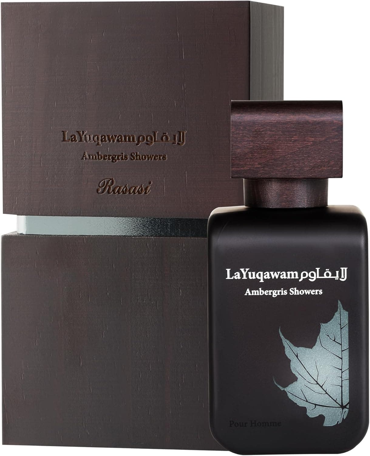 RASASI La Yuqawam Ambergris Showers Unisex Eau de Perfume, 75 ml, 2.5 Ounce - 1