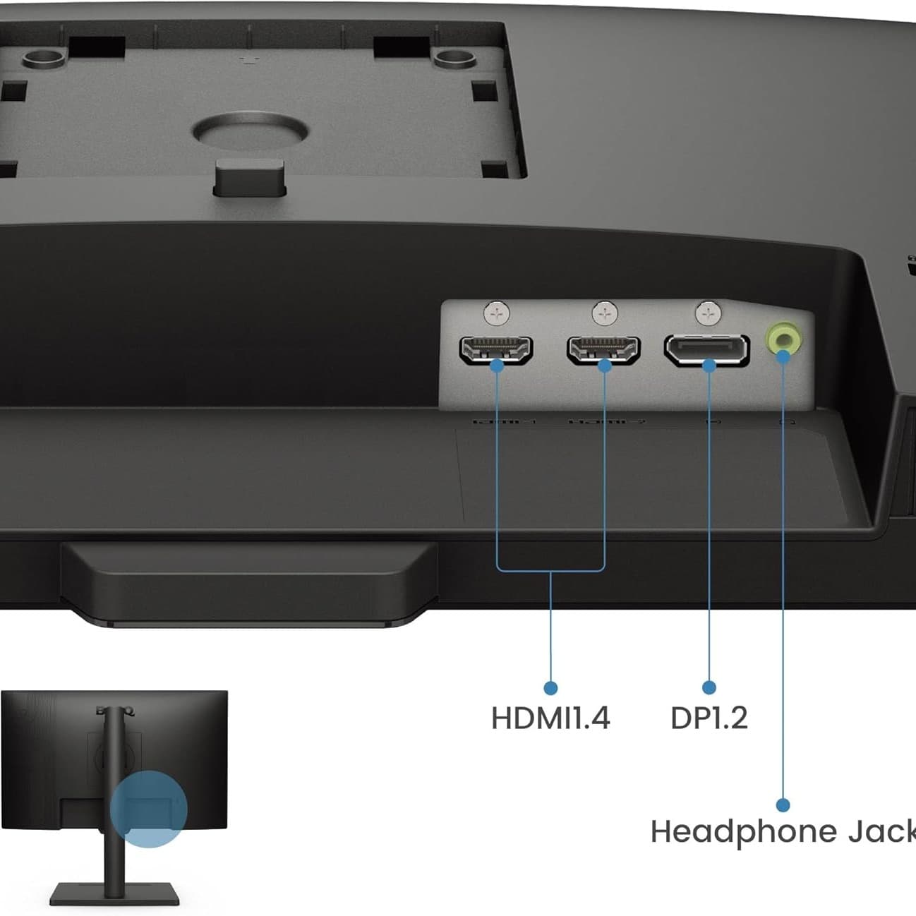 BenQ GW2490T 60.5 cm IPS 1080p Home Office Monitor, FHD, 100Hz, Ergo Design, High Refresh Rate, 99% sRGB, VESA MediaSync, B.I, Flicker Free, Low Blue Light, ePaper, Coding Mode, TÜV Rheinland - 5