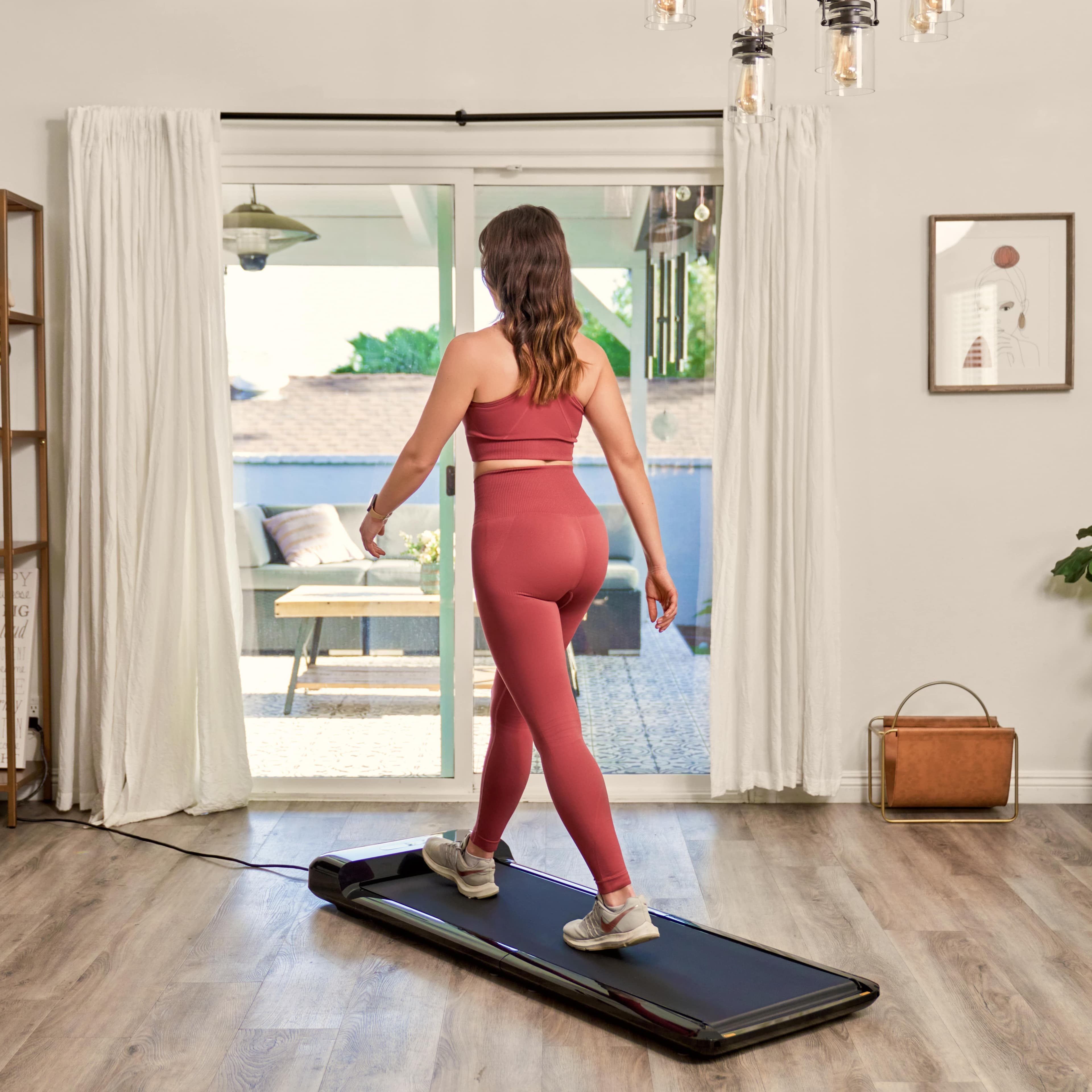 Kingsmith Smart Foldable Walking Pad C2 with max. speed 6km/h, with 1HP brushless motor Black Color UK