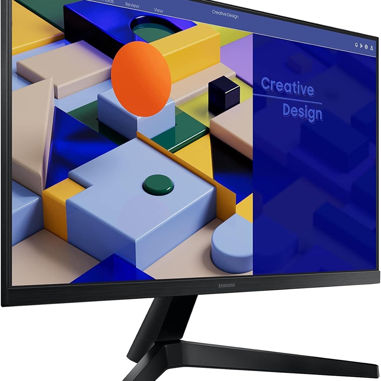 Samsung 27-Inch IPS Full HD 1080p 75Hz Borderless Monitor With HDMI, VGA - LS27C310 - 3