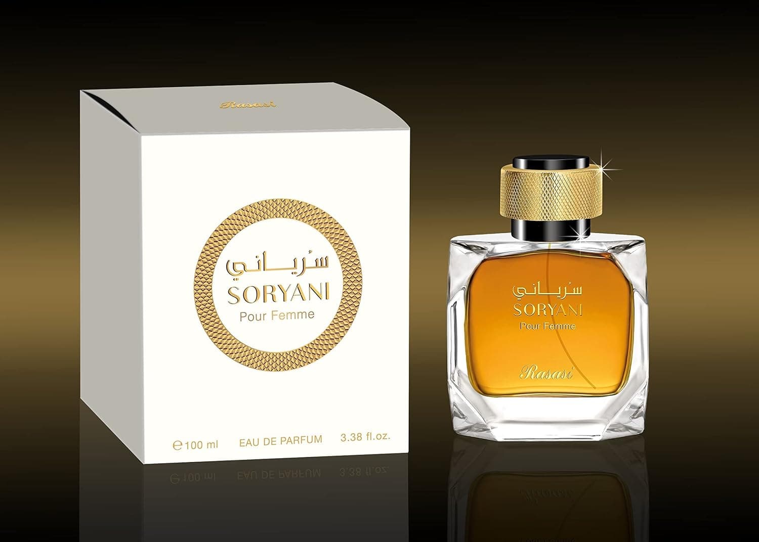 RASASI SORYANI EAU DE PARFUM SPRAY FOR WOMEN 100 ML - 4