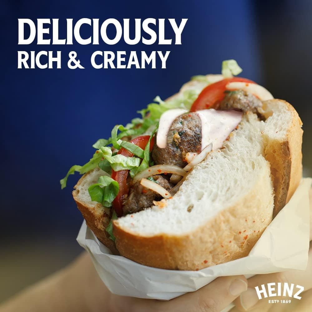 HEINZ MAYO GARLIC TD 12X225ML - 4