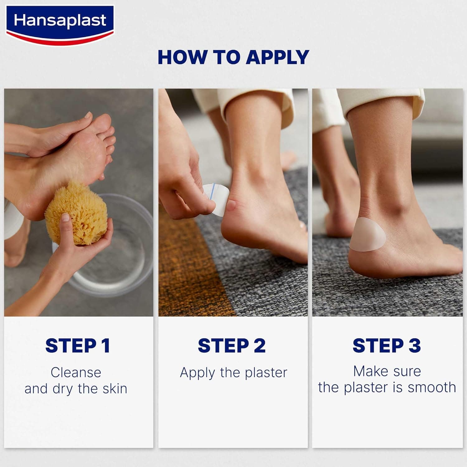 HANSAPLAST FOOT BLISTER PLASTR (L) 10X5S - 5