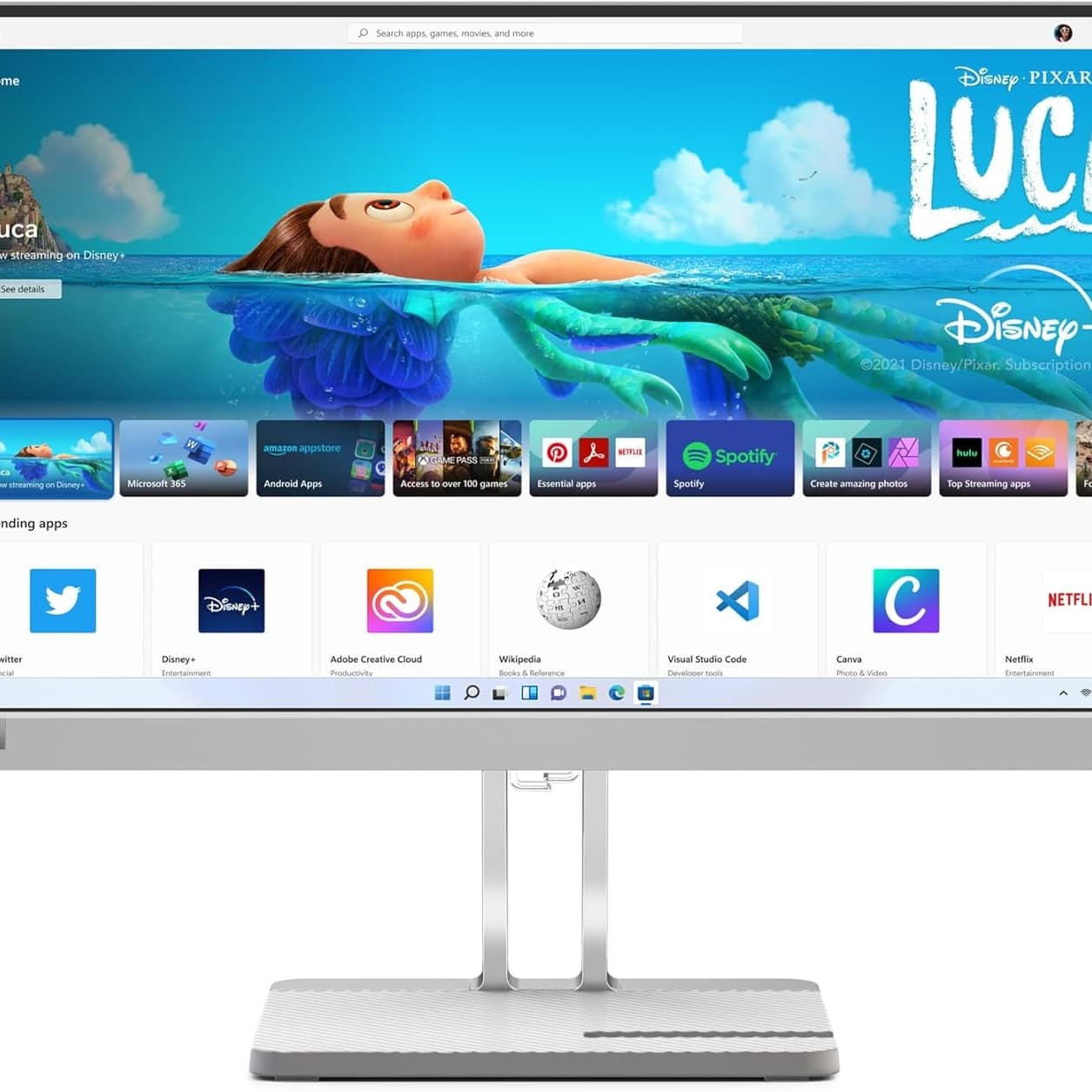 Lenovo L22e-40 – Everyday Monitor - 21.45" FHD Display - 75Hz - 4ms–16ms Response Time - AMD FreeSync - Low Bluelight Certified - Tilt Stand - HDMI 1.4 - VGA - Audio Out - 6