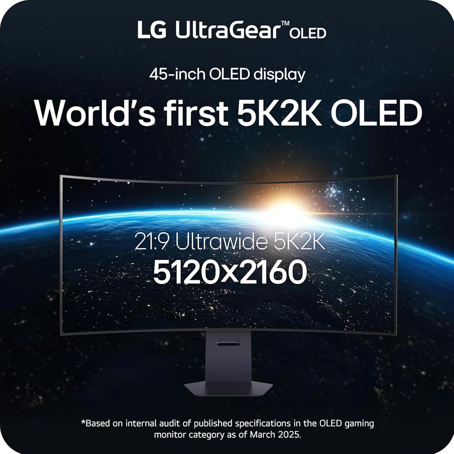 LG 45GX90SA-B UltraGear 45″ WQHD (3440×1440) Curved Smart OLED Gaming Monitor with webOS, 240 Hz, 0.03 ms, NVIDIA G-SYNC Compatible, DisplayHDR True Black 400, Headphone, USB-C - 8