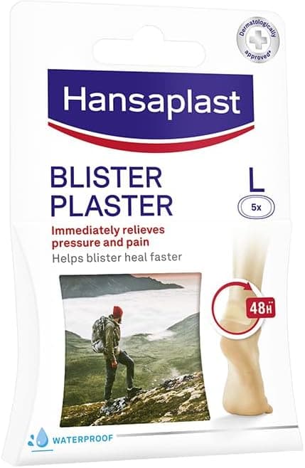 HANSAPLAST FOOT BLISTER PLASTR (L) 10X5S - 1