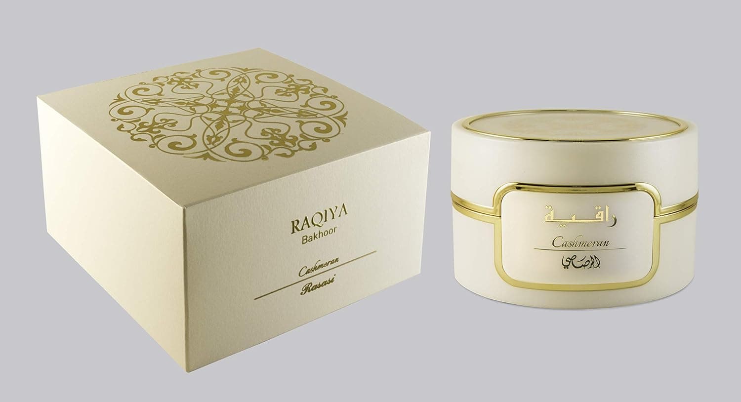 Rasasi Raqiya Bakhoor Cashmeran Perfume for Women, 18 Tabs - 1