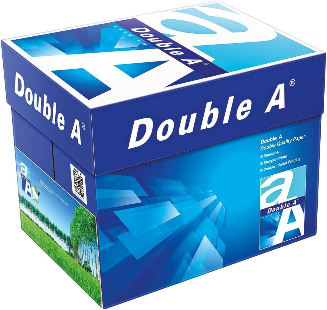 Double A 80 gsm A4 Copy Paper 500 Sheets (Pack of 5) - 1