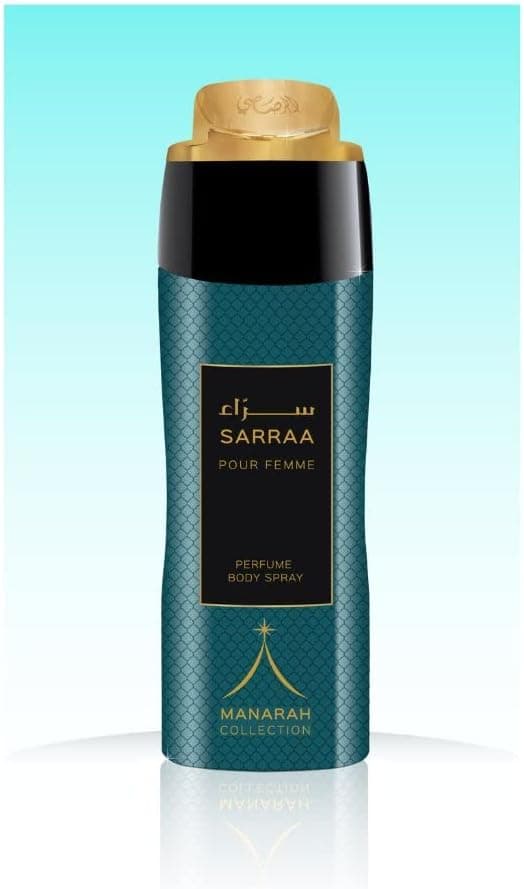 MANARAH COLL- SARRAA PF PERF. BODY SPRAY 200 ML - 2