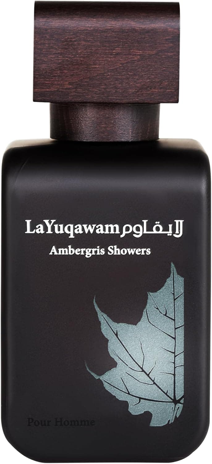 RASASI La Yuqawam Ambergris Showers Unisex Eau de Perfume, 75 ml, 2.5 Ounce - 2