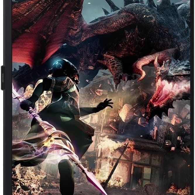 Samsung 32" Odyssey G5 G50D QHD 180Hz Gaming Monitor, 180Hz refresh rate & 1ms response time(GtG), QHD resolution & Fast IPS panel,VESA DisplayHDR 400, AMD FreeSync, Ergonomic Stand - LS32DG502EMXUE - 8