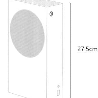 Microsoft Xbox Series S Console, Memory, 512GB White - 3