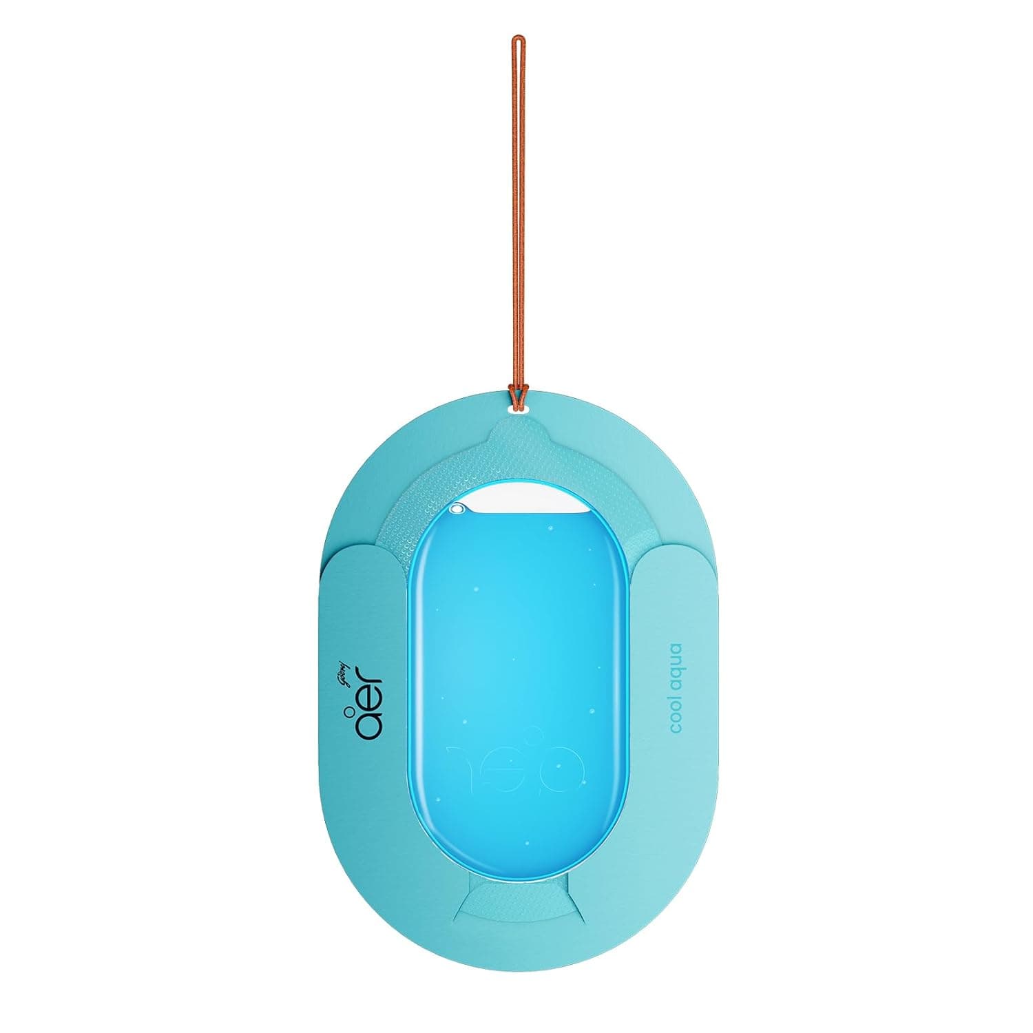 Godrej aer O – Hanging Car Air Freshener | Car Accessories | Cool Aqua (7.5g) - 2