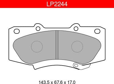 BRAKE PAD - 1