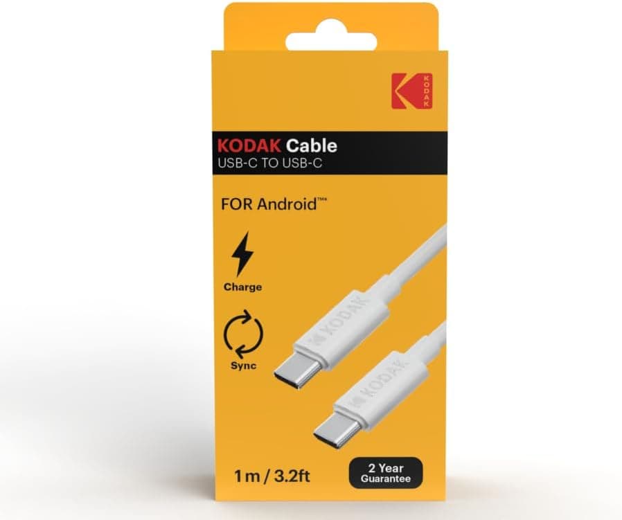 KODAK USB C to USB C | Length 1M | 2 years Gaurantee - 2