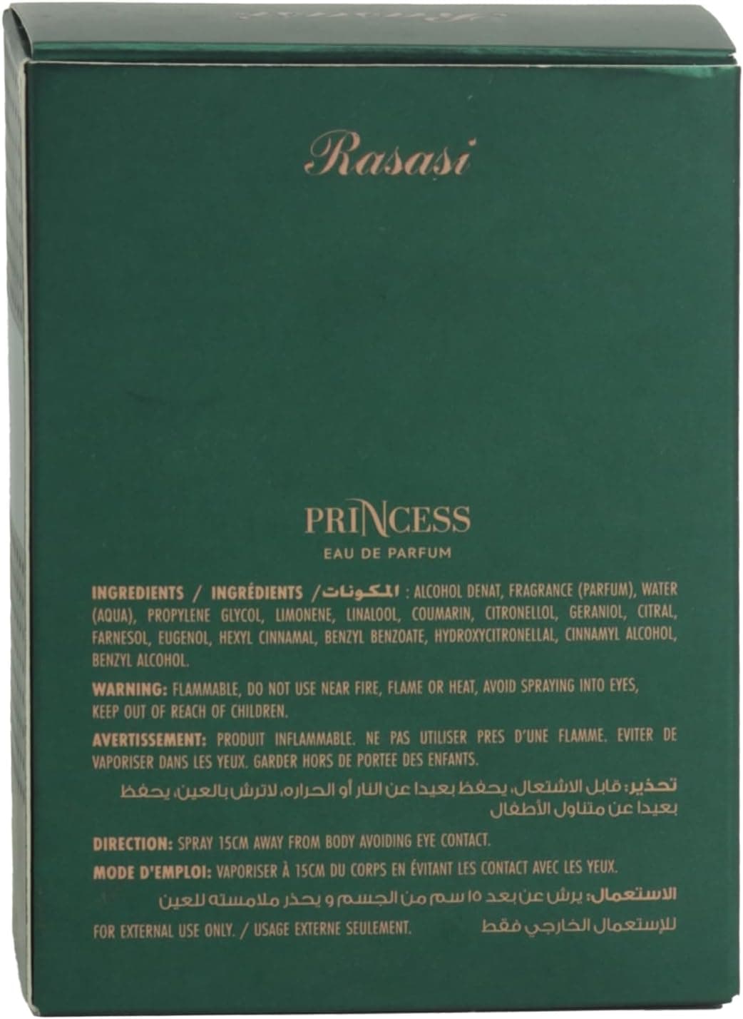Rasasi- Princess verte EDP 50ml - 4