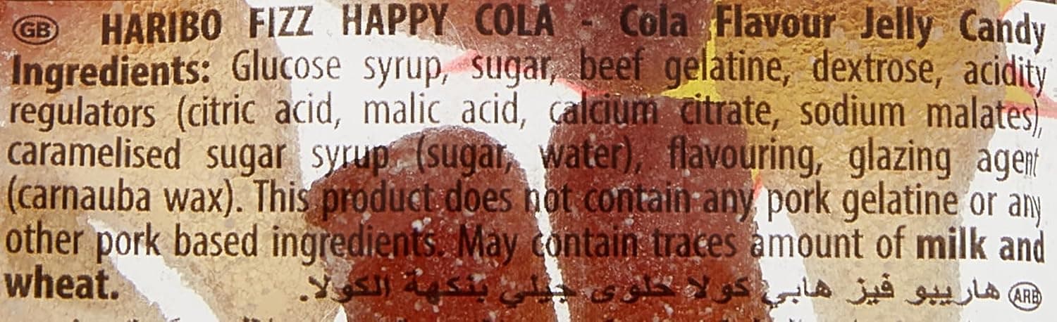 HARIBO FIZZ HAPPY COLA 24X70 GM - 3