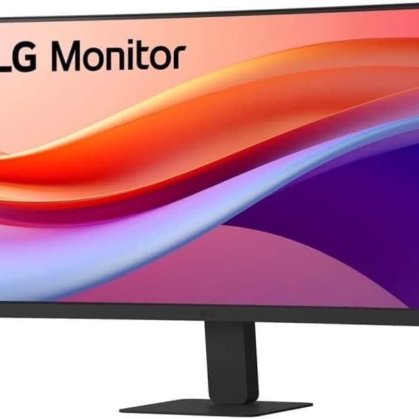LG 24U421A‑B 24″ FHD (1920×1080) Curved VA Monitor, 100 Hz, 5 ms, HDR10, USB‑C (15 W PD) + HDMI, 3‑Side Borderless Design - 4