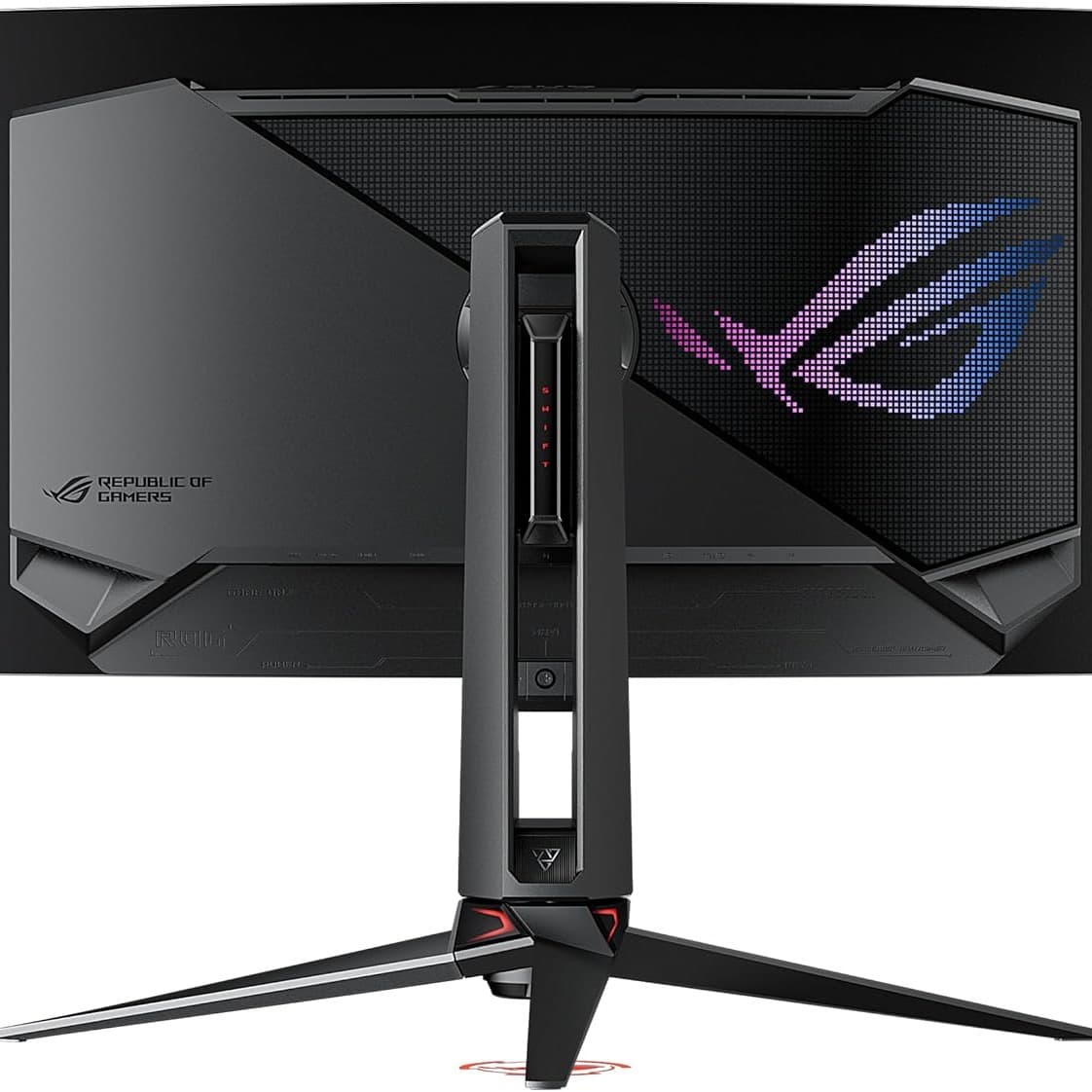ASUS ROG Swift OLED PG34WCDM gaming monitor ― 34" (33.9" viewable, 3440x1440) 800R curved panel, 240Hz, 0.03ms (GTG), G-SYNC compatible, custom heatsink, uniform brightness, Smart KVM, 90 W Type-C - 10