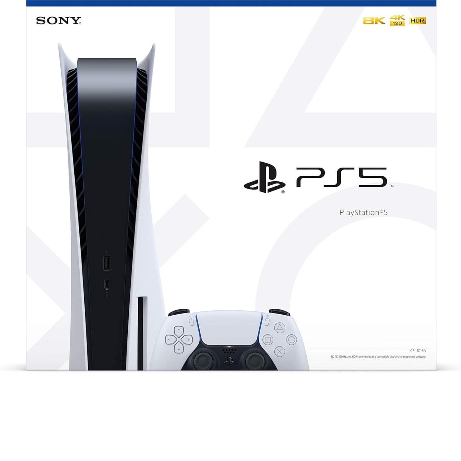 Sony PlayStation 5 Slim Disc Edition Dual Sense Wireless Controller 1 TB, Arabic & US Stock Mix - 2