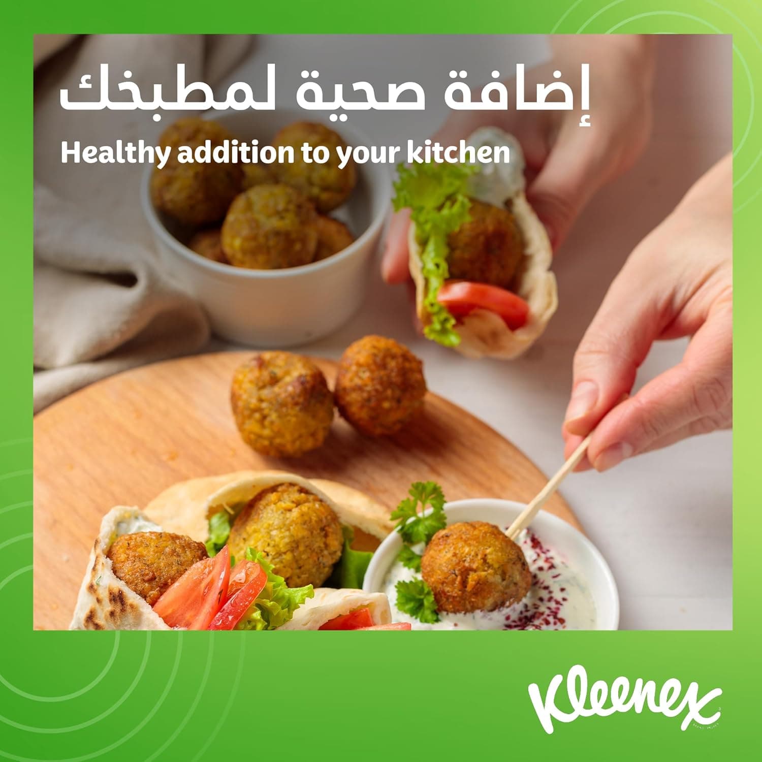 Kleenex Calorie Absorb Kitchen Tissue Paper Towel, 3 PLY, 4 Rolls x 50 Sheets, Food-Grade Strong Absorbent Kitchen Tissue - 5