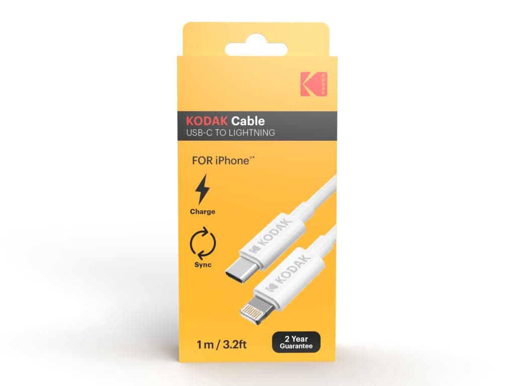 KODAK USB C to Lightning Cable |Length 1M | 2 years Gaurantee - 2