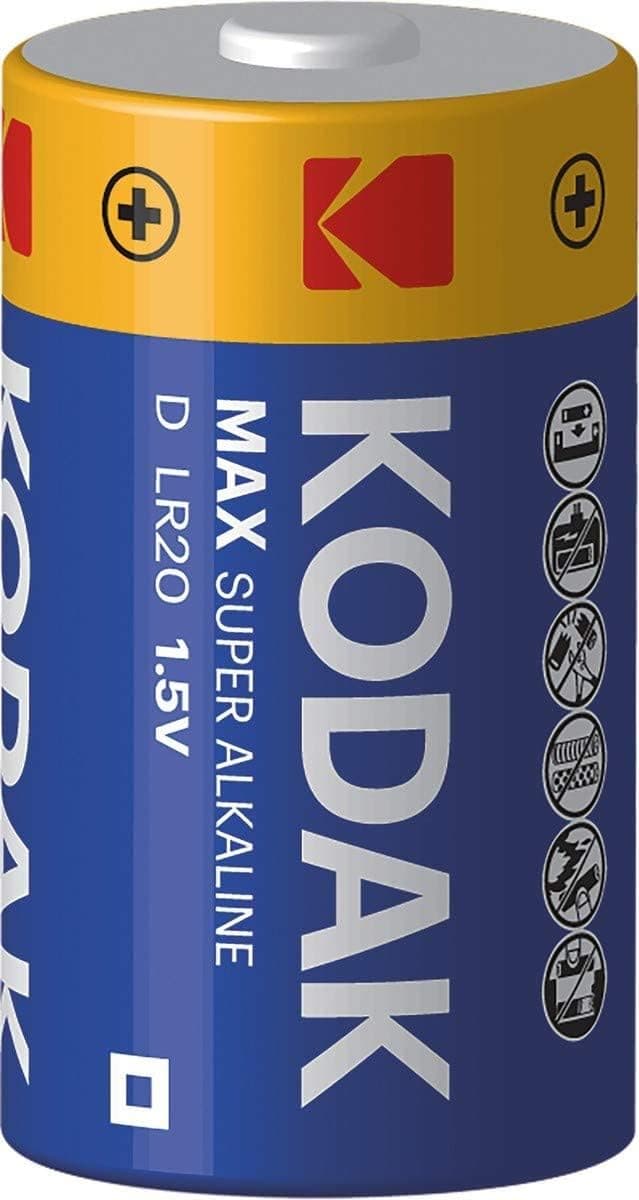 Kodak Max Alkaline Battery 6LR61 – 9 V BL1 - 3
