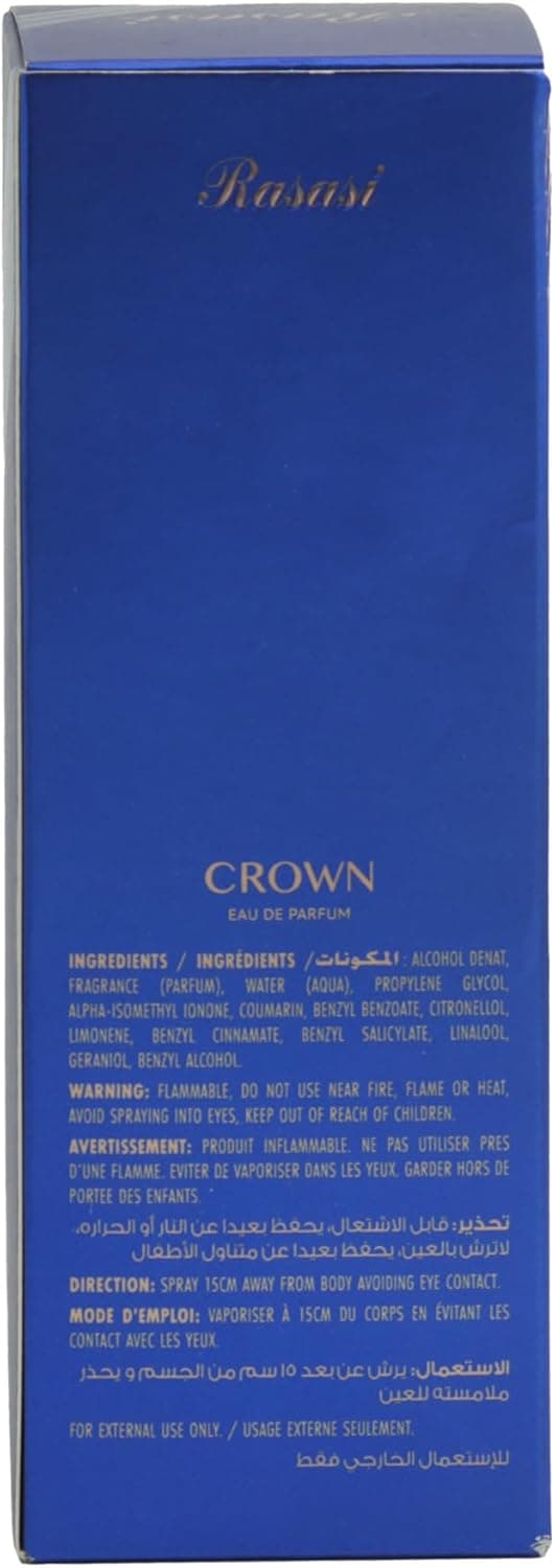 Rasasi- Crown Bleu - EDP 100ml - 4
