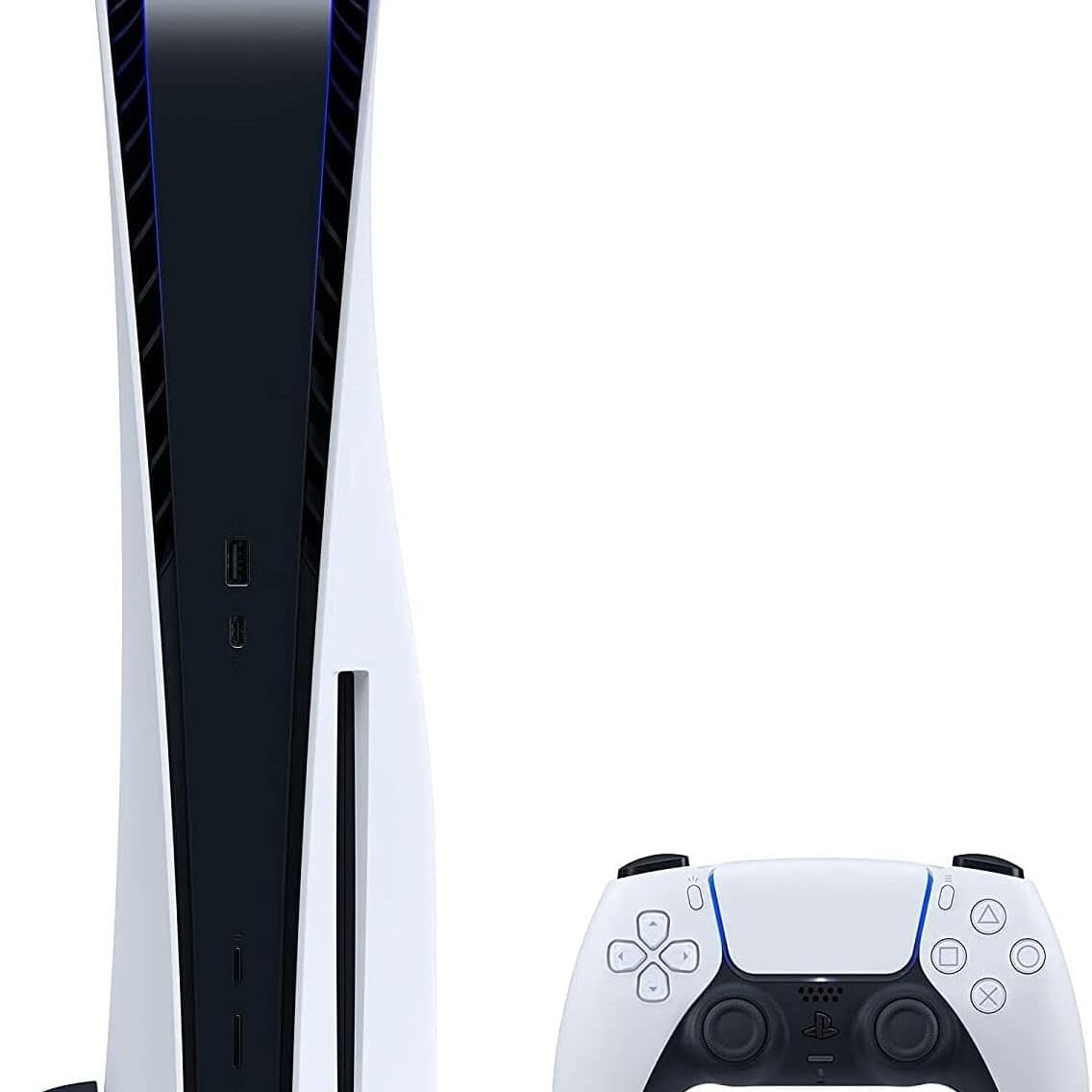 Sony PlayStation 5 Slim Disc Edition Dual Sense Wireless Controller 1 TB, Arabic & US Stock Mix