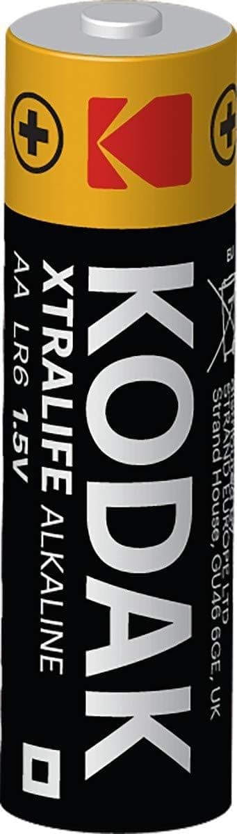 Kodak Xtralife Alkaline AAA Batteries - 4 Pack - 5