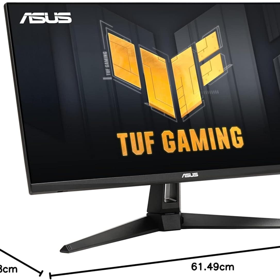 ASUS TUF Gaming VG279QM1A Gaming Monitor – 27-inch, Full HD(1920x1080), 280Hz(OC), Fast IPS, ELMB Sync, 1ms (GTG), Freesync Premium™, G-Sync compatible, Variable Overdrive, 100% sRGB, HDR - 4