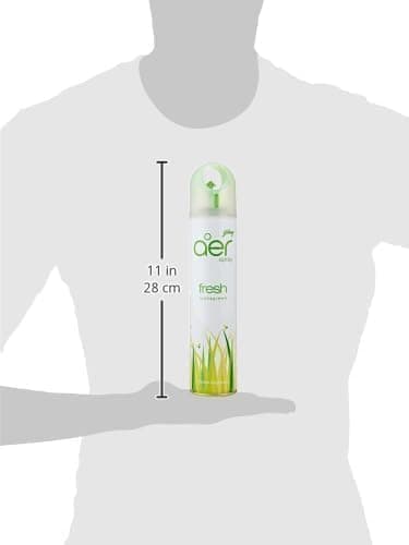 Godrej Aer Air Freshener Spray Fresh Lush Green 300 Ml - (Pack Of 2), Fghkarspz008-Flg - 3