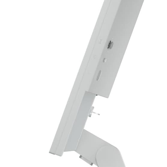 Lenovo L24i-4A 23.8 Inch IPS FullHD 100Hz Monitor With HDMI,VGA,HDMI, Metal Stand, Speakers, Phone holder -Cloud Grey - 2