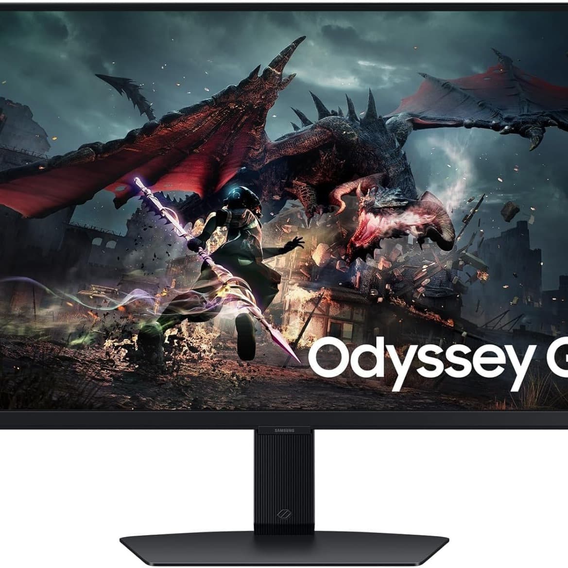 Samsung 32" Odyssey G5 G50D QHD 180Hz Gaming Monitor, 180Hz refresh rate & 1ms response time(GtG), QHD resolution & Fast IPS panel,VESA DisplayHDR 400, AMD FreeSync, Ergonomic Stand - LS32DG502EMXUE - 1