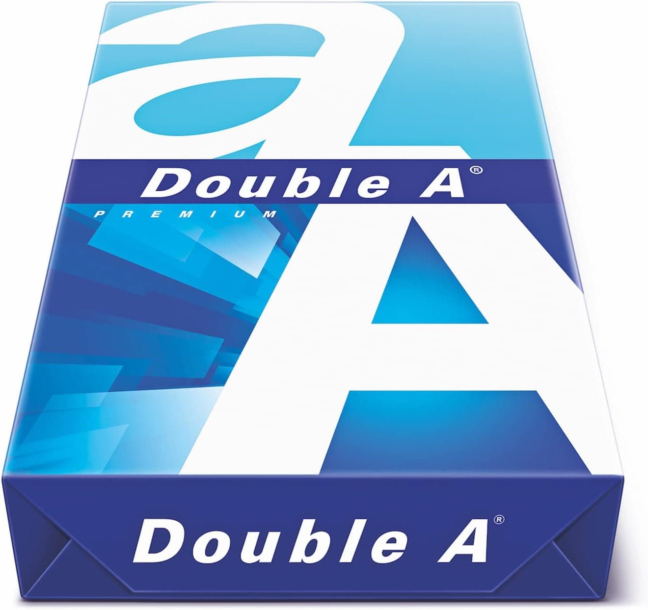 Double A - Printer Copy Paper, Size A4, GSM 80, 500 Pages Ream - White - 4