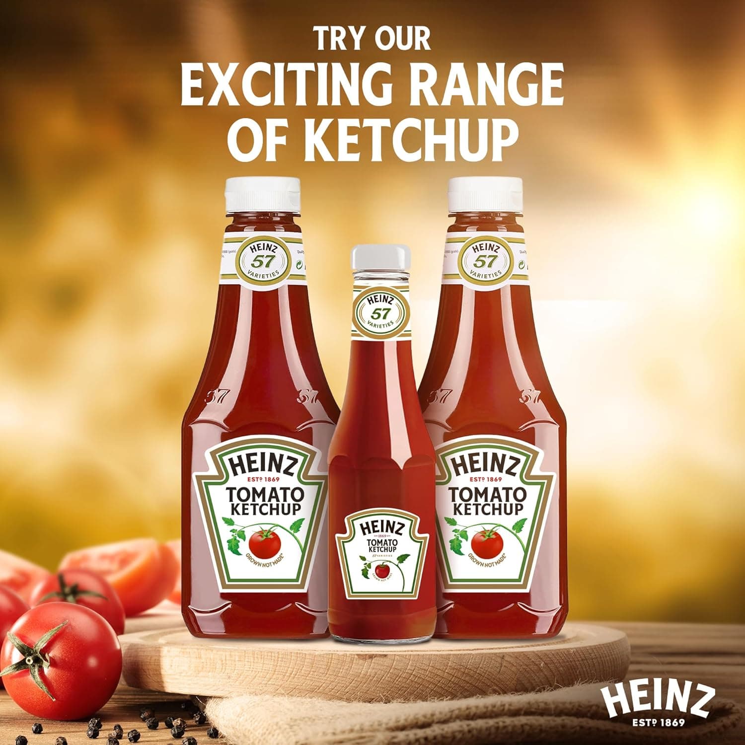 HEINZ TOMATO KETCHUP 12X295G - 6