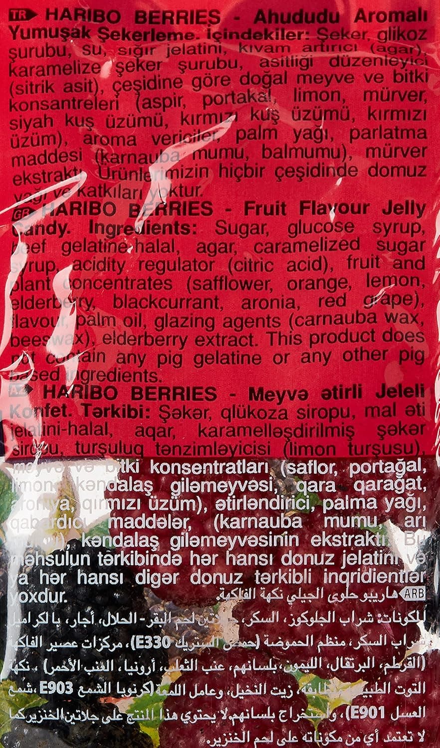 HARIBO BERRIES 24X 80GM - 3