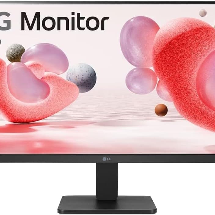 LG 24MR400-B 24 Inch IPS FullHD 100Hz Monitor with AMD FreeSync, HDMI, VGA - Black - 1