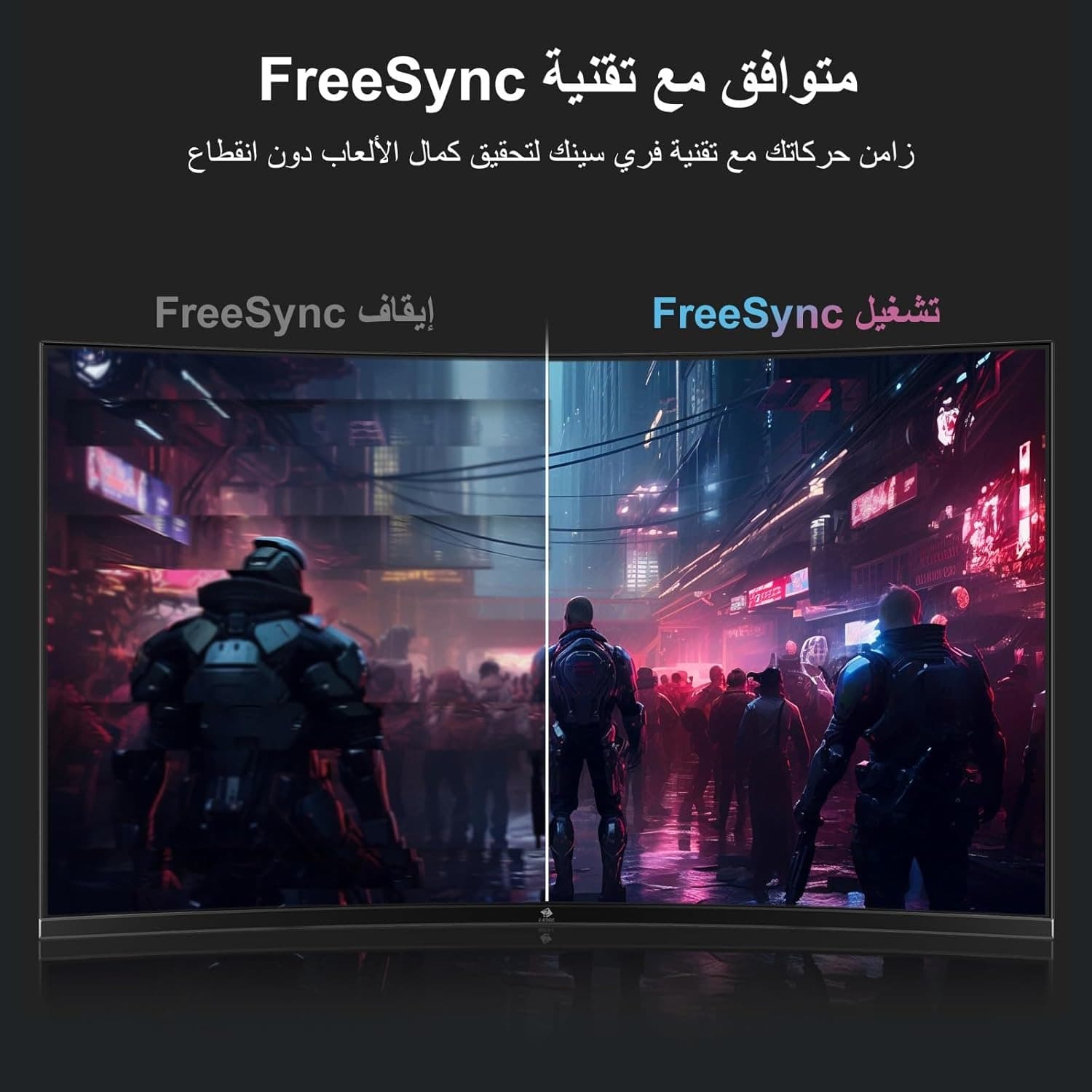 Z-Edge 27-inch Curved Gaming Monitor 16:9 1920x1080 280Hz 1ms Frameless LED Gaming Monitor, UG27P AMD Freesync Premium Display Port HDMI Black - 5