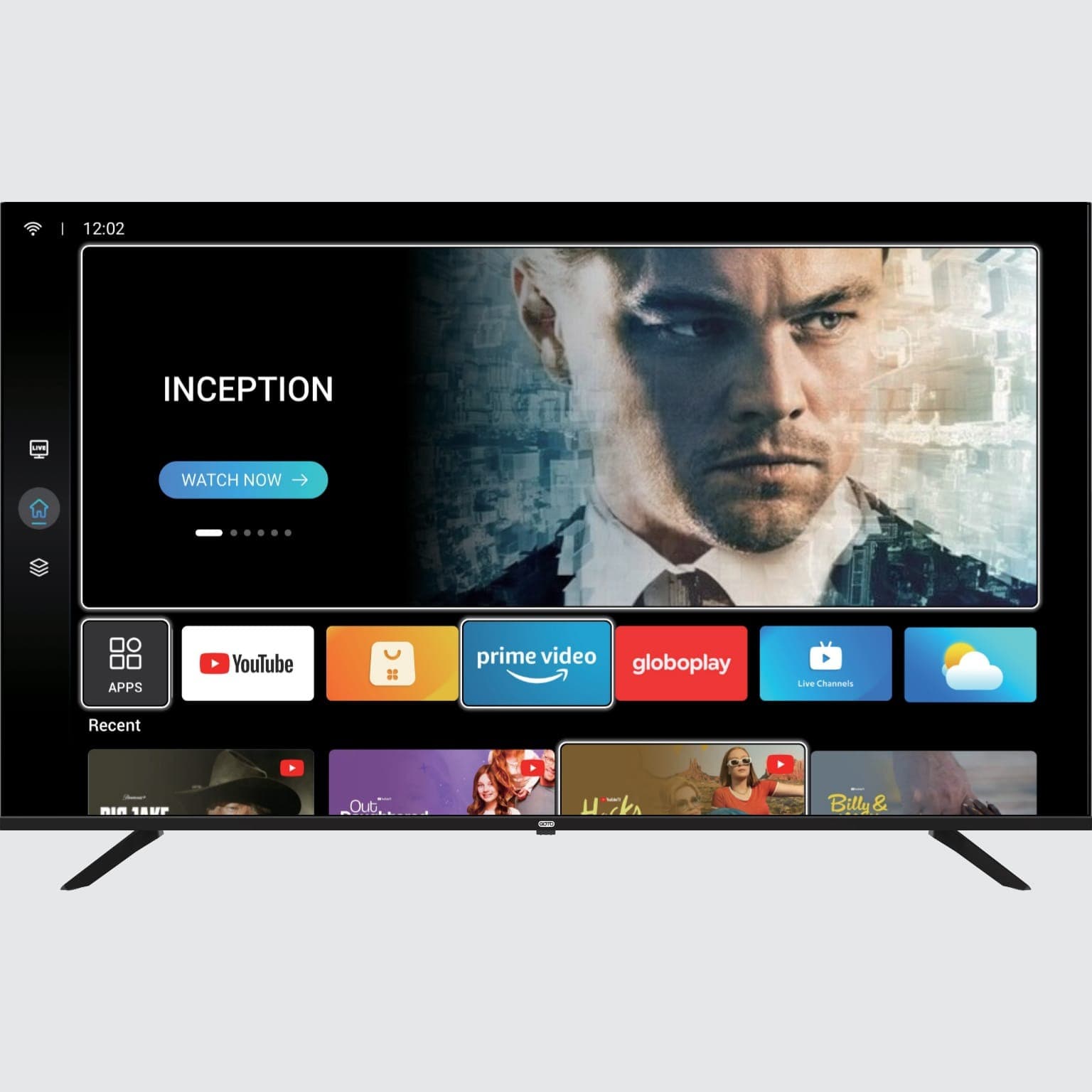 GOTO 65 Inch Frameless UltraHD 4K Smart TV Powered by Android 14, G65ADU12N60R