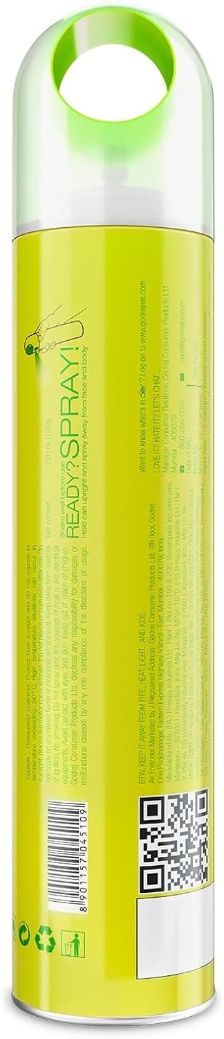 Godrej Aer Spray, Home And Office Air Freshener - Fresh Lush Green (300 Ml) - 6