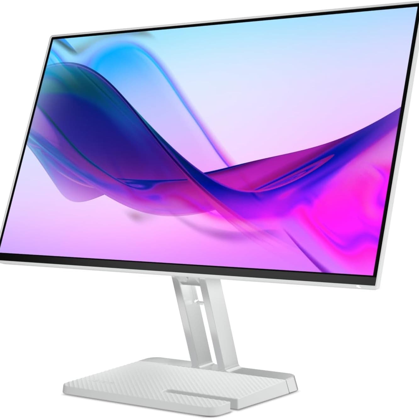Lenovo L24i-4A 23.8 Inch IPS FullHD 100Hz Monitor With HDMI,VGA,HDMI, Metal Stand, Speakers, Phone holder -Cloud Grey - 10
