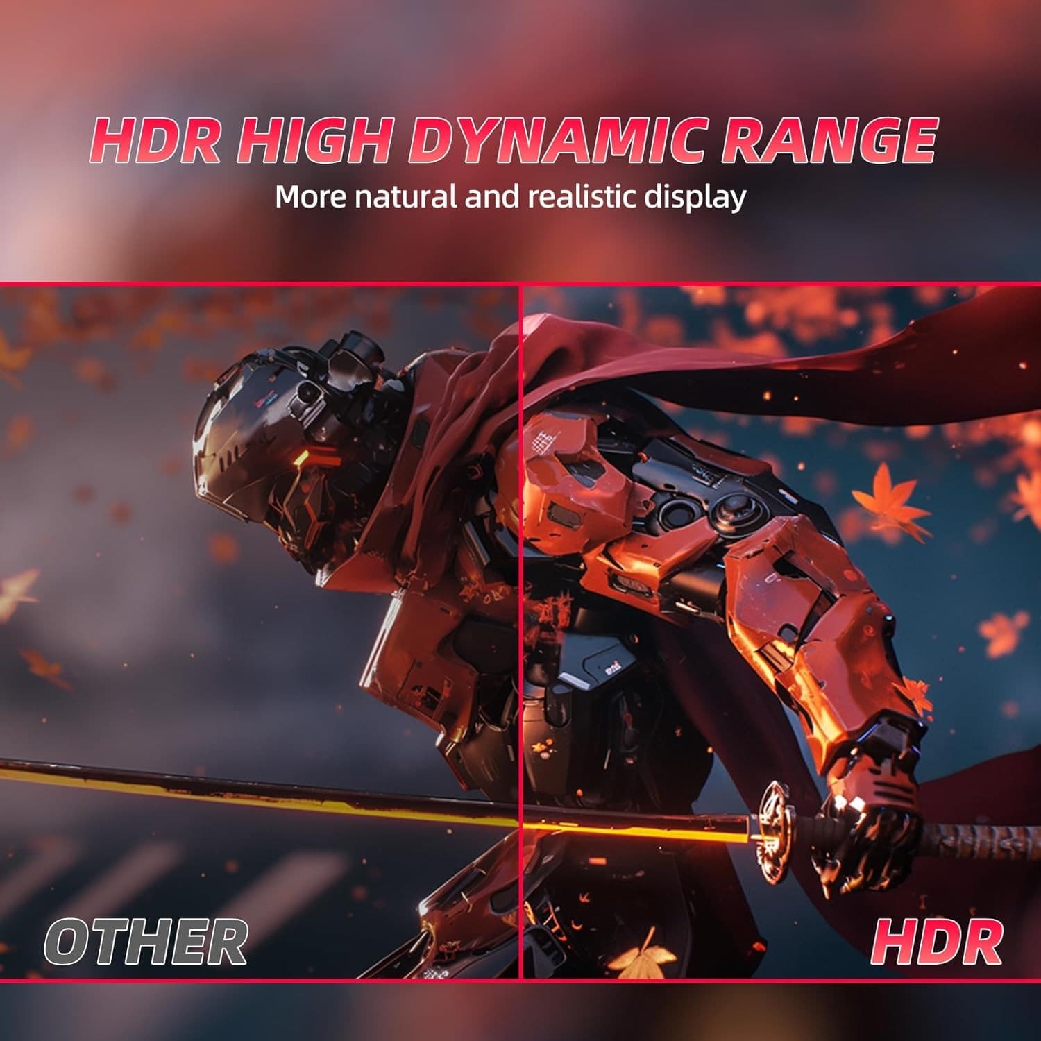 KOORUI 27 inch 240HZ FHD Gaming Monitor DCI-P3 90% Color Gamut 1MS,1080P, Freesync,DisplayPort.HDMI Cable Black VESA - 3