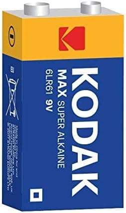 Kodak Max Alkaline Battery 6LR61 – 9 V BL1 - 2