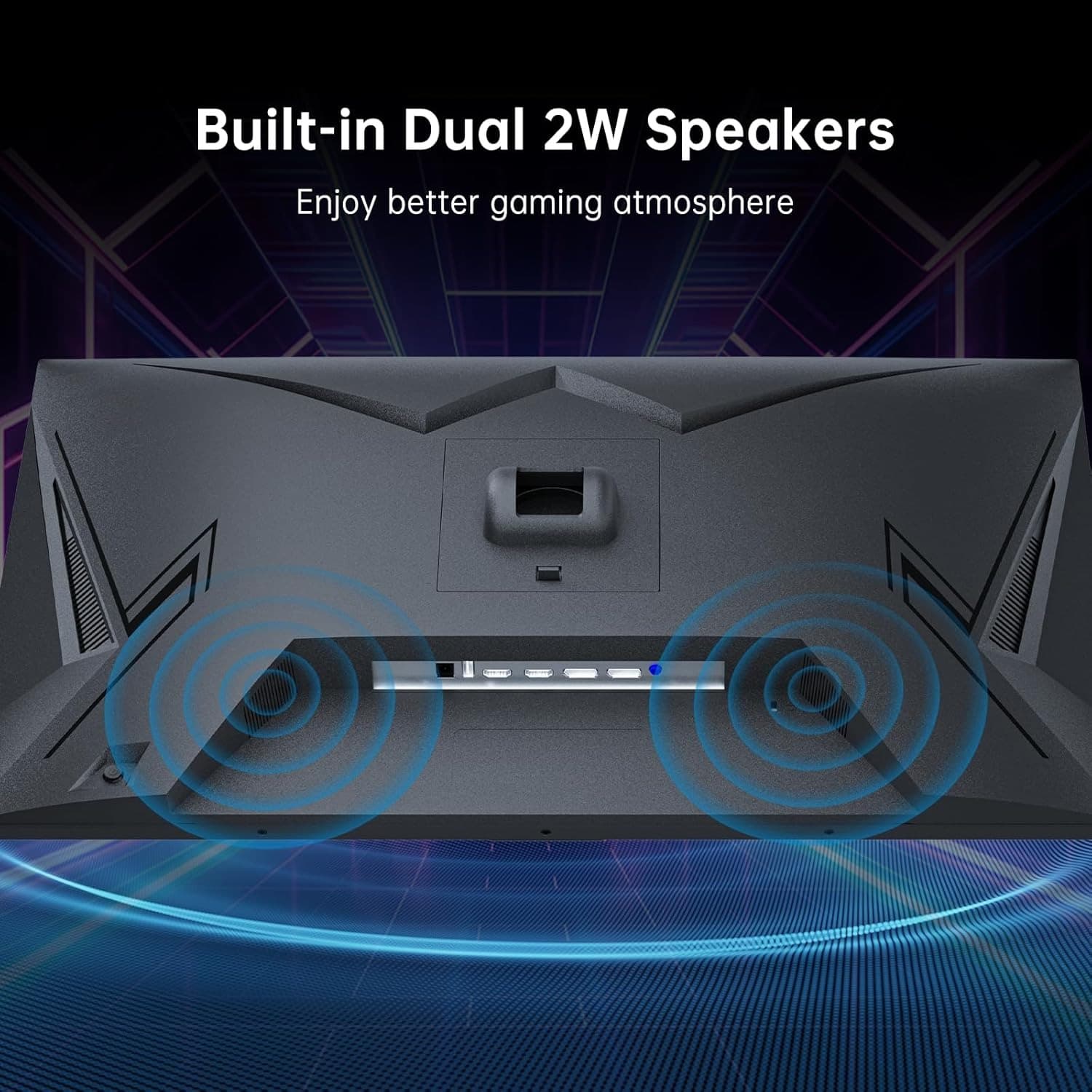 KTC 27 Inch QHD Gaming Monitor, 2K 180Hz 1ms Fast IPS Computer Monitor, HDR 1440P with Adaptive Sync, HDMI Displayport, Tilt Adjustment, VESA Compatible,H27T22C - 5